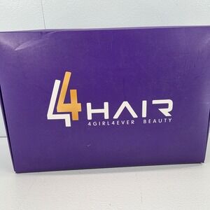 4HAIR Water Wave Wig 18" 180‎ Density Dark Brown Synthetic Lace Front Glueless